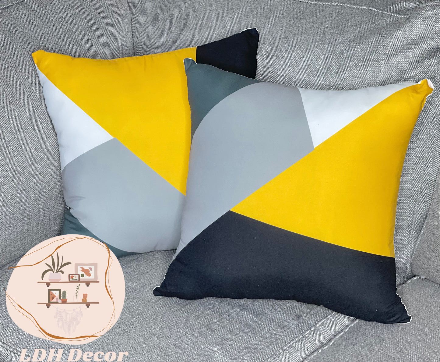 Yellow Mellow Luxury Pillow
