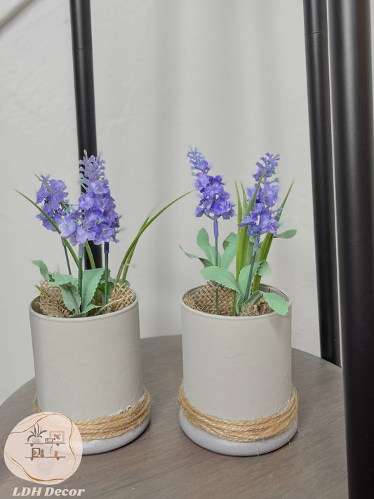 Handcrafted Lavender Plant