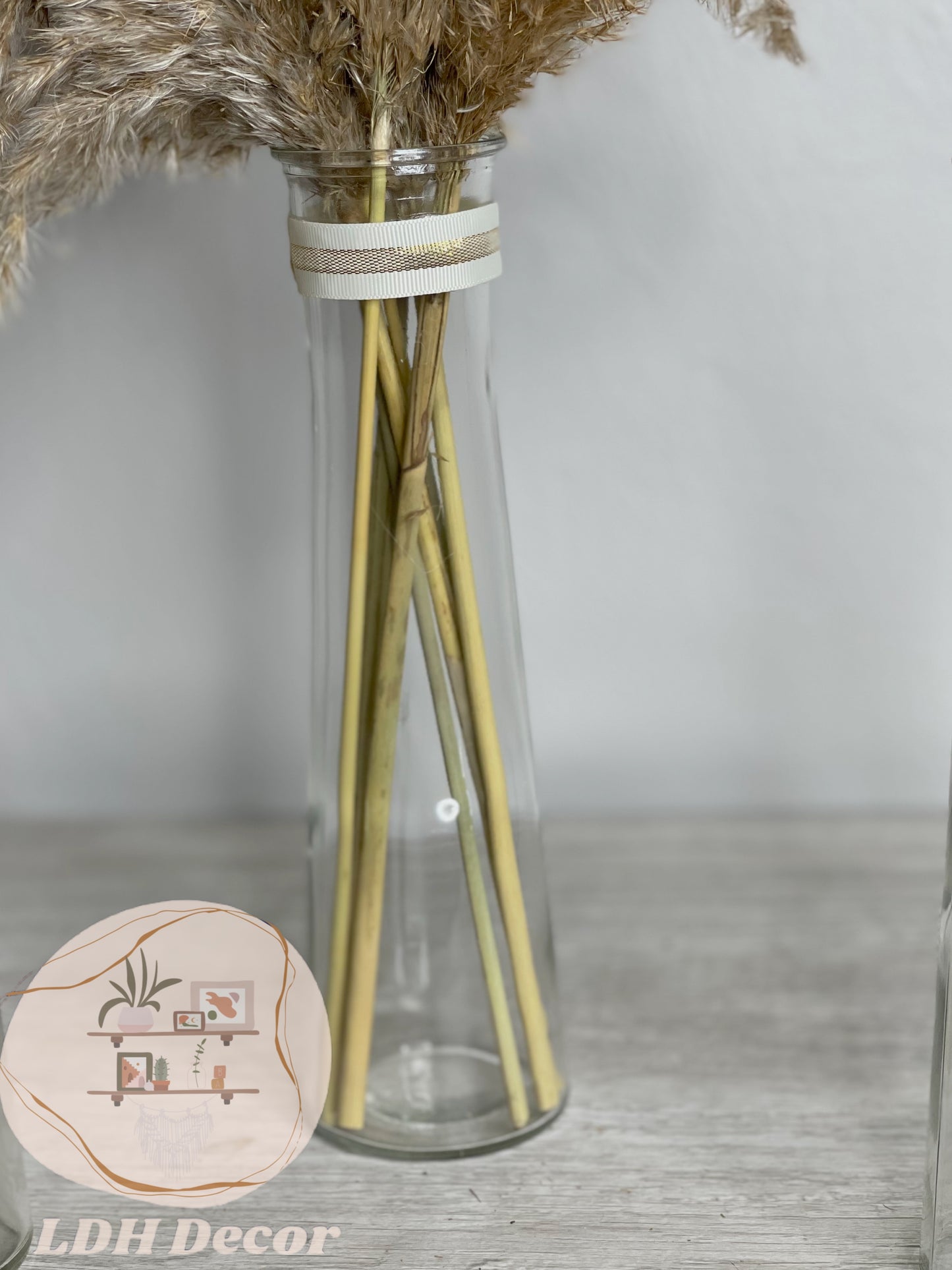 Modern Touch of Gold Vase