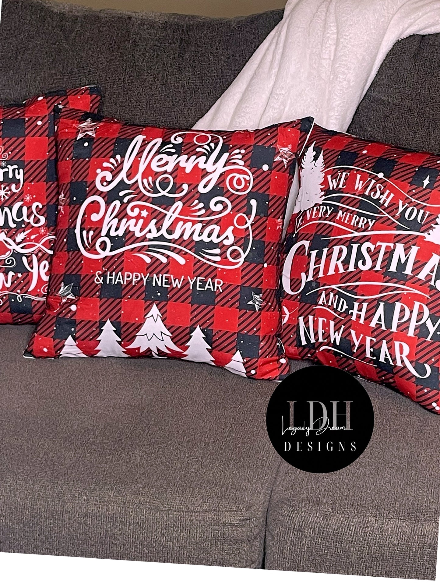 Holiday Throw Pillow (B)