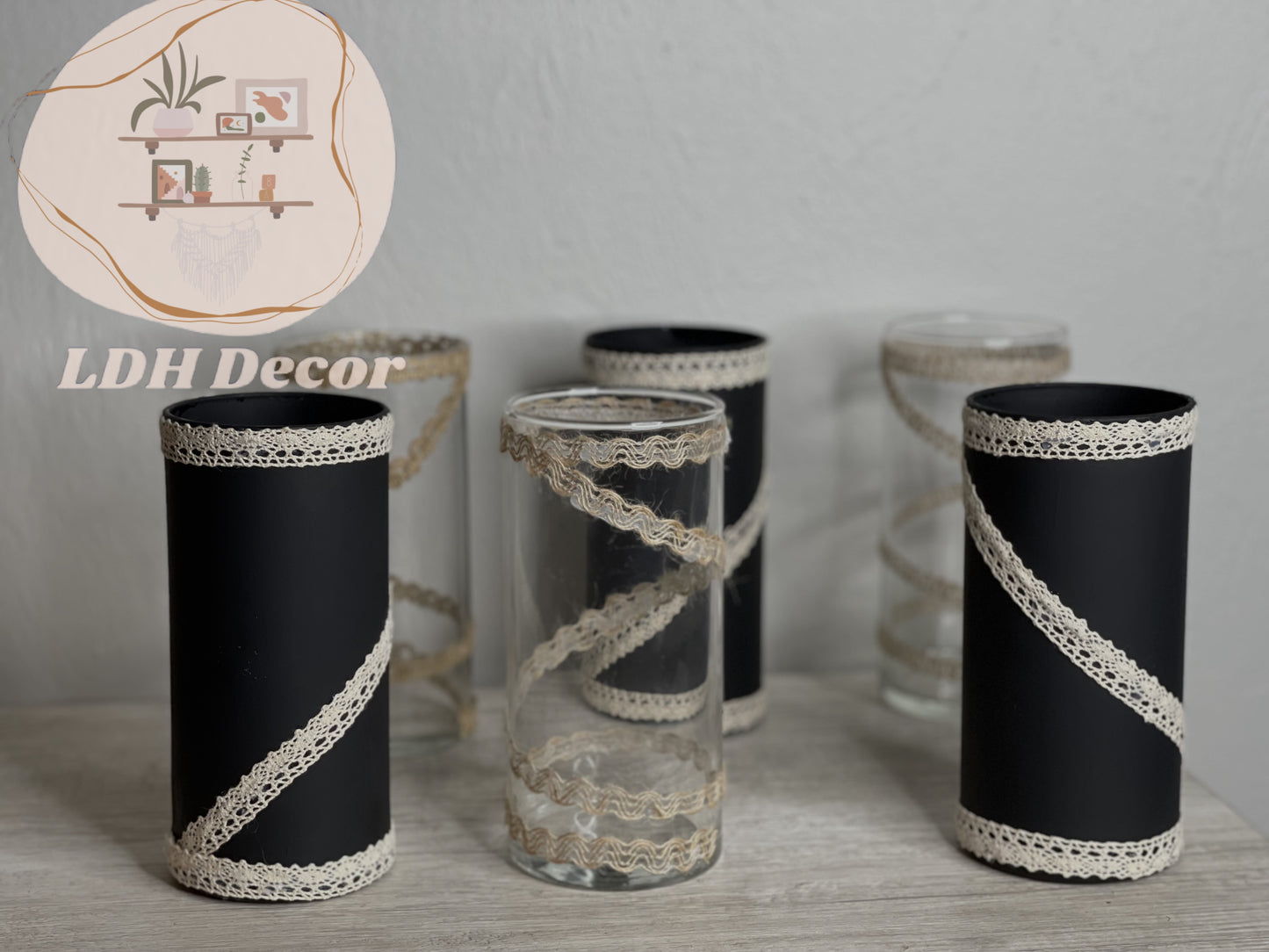 Black Sheek BOHO Vase