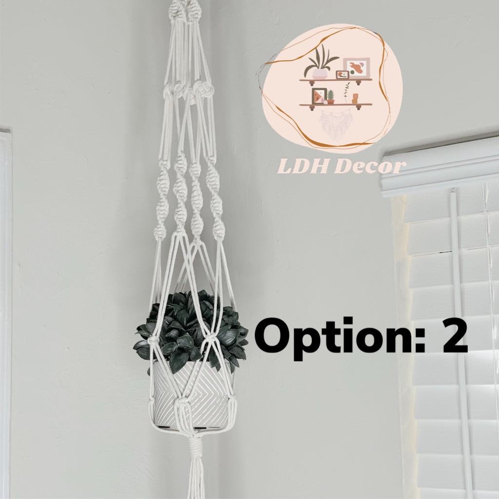 Hand Woven Plant Hangers