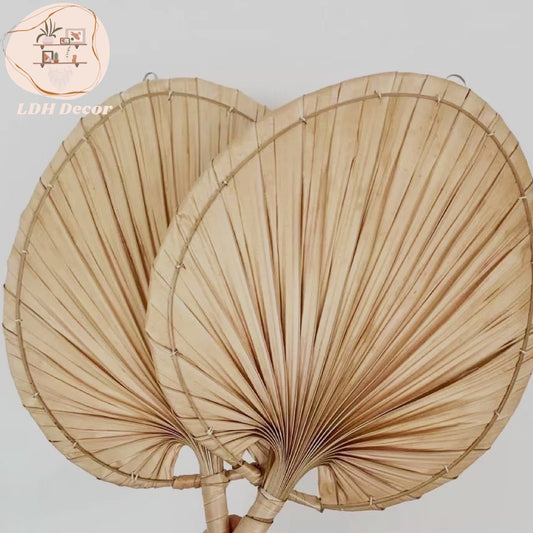 Large Dried Palm Leaves Fan