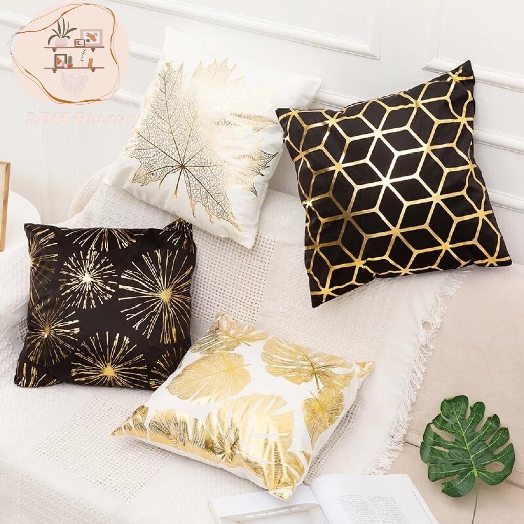The Golden Leaf Pillow