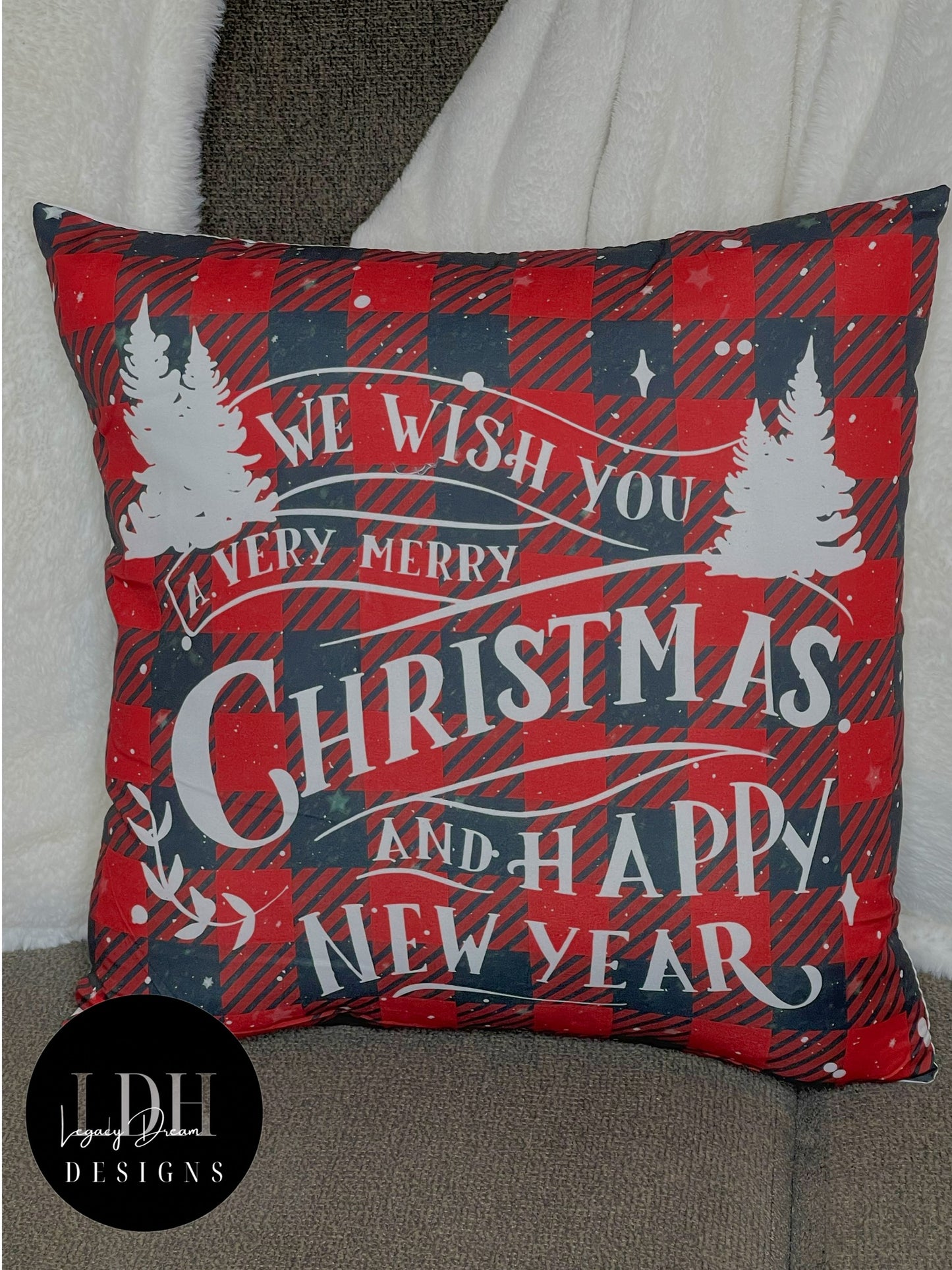 Holiday Throw Pillow (C)