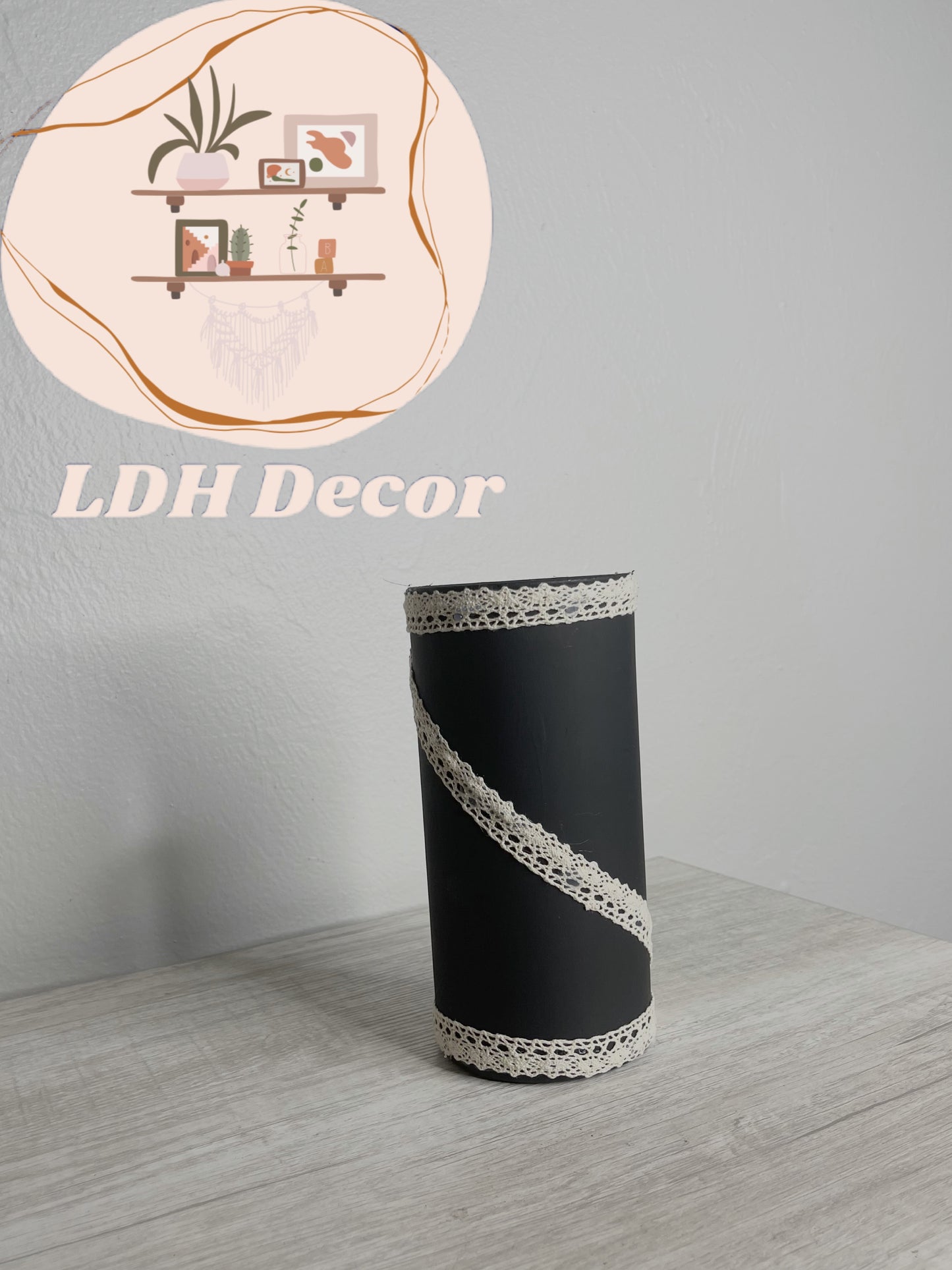 Black Sheek BOHO Vase