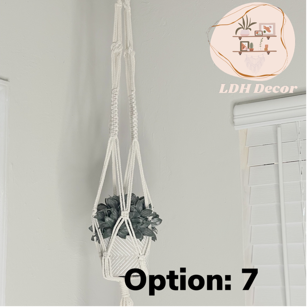 Hand Woven Plant Hangers