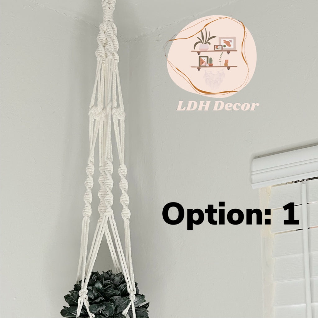 Hand Woven Plant Hangers