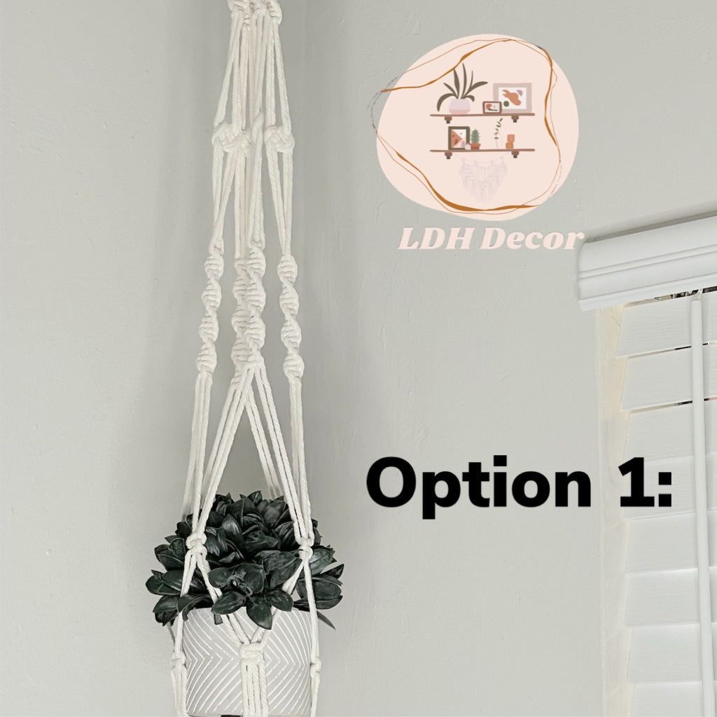 Hand Woven Plant Hangers