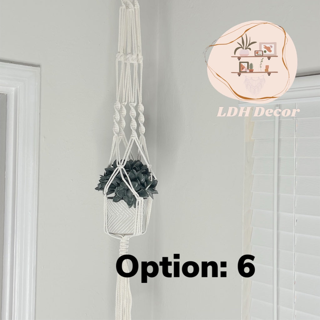 Hand Woven Plant Hangers