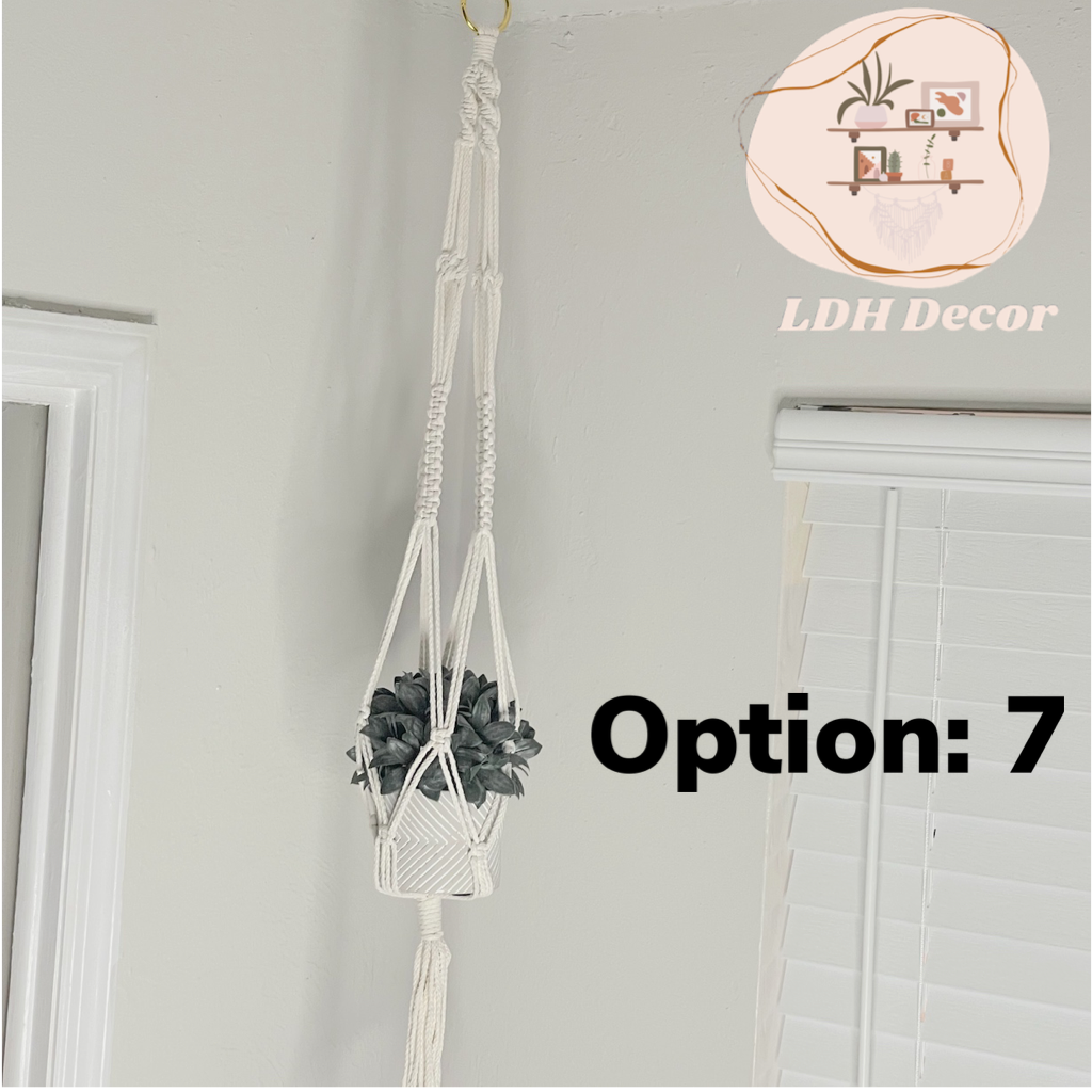 Hand Woven Plant Hangers