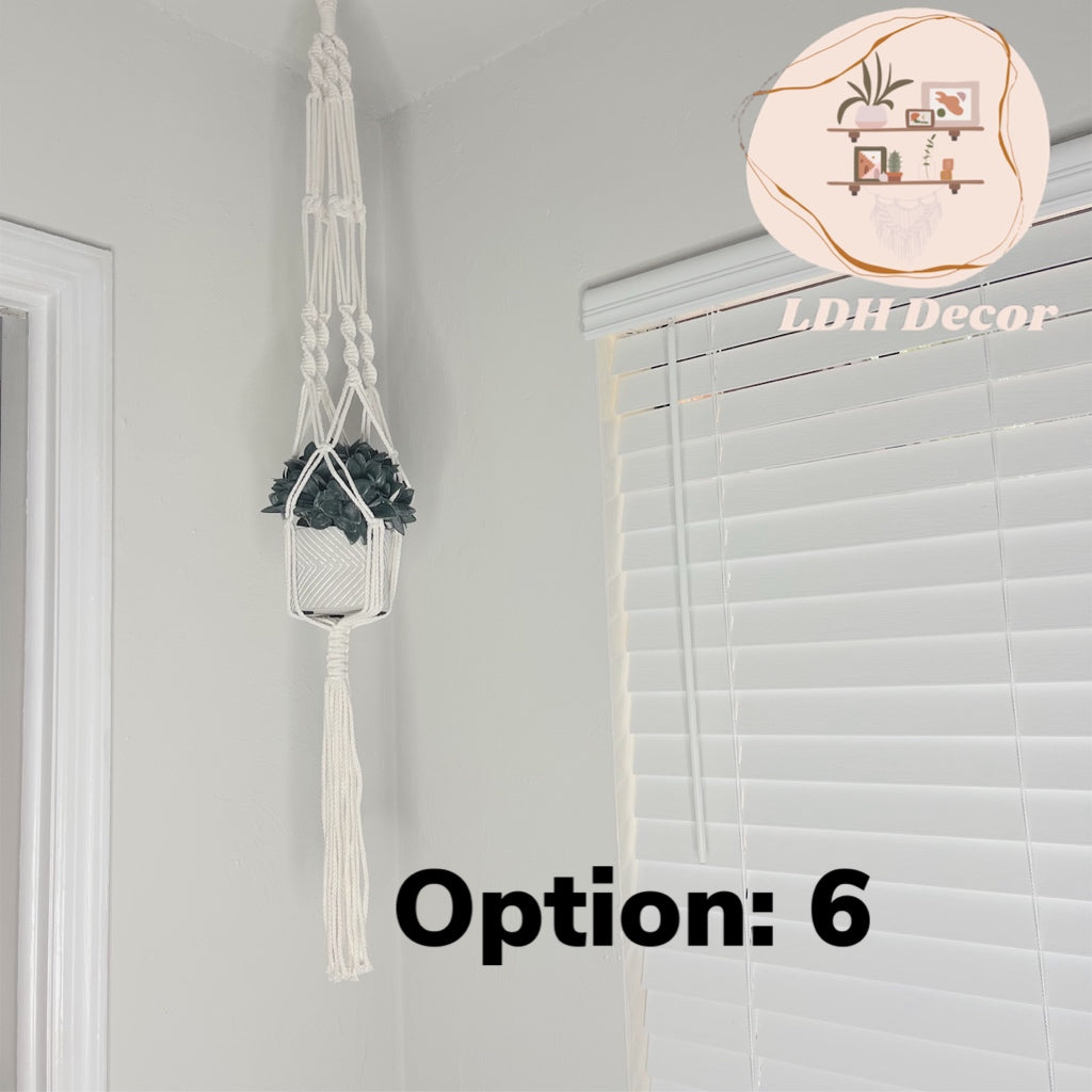 Hand Woven Plant Hangers