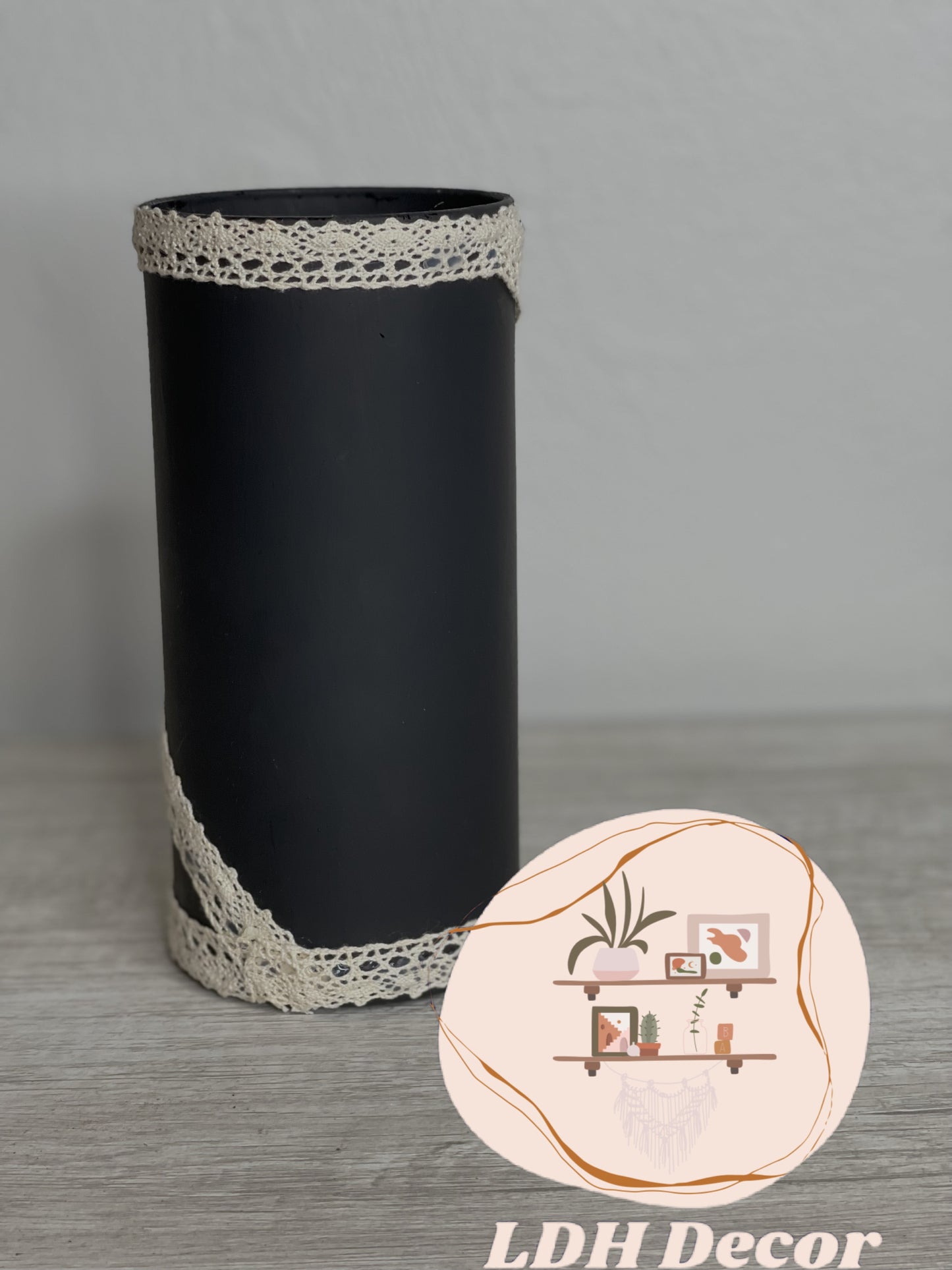 Black Sheek BOHO Vase