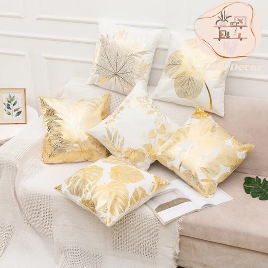 The Golden Leaf Pillow