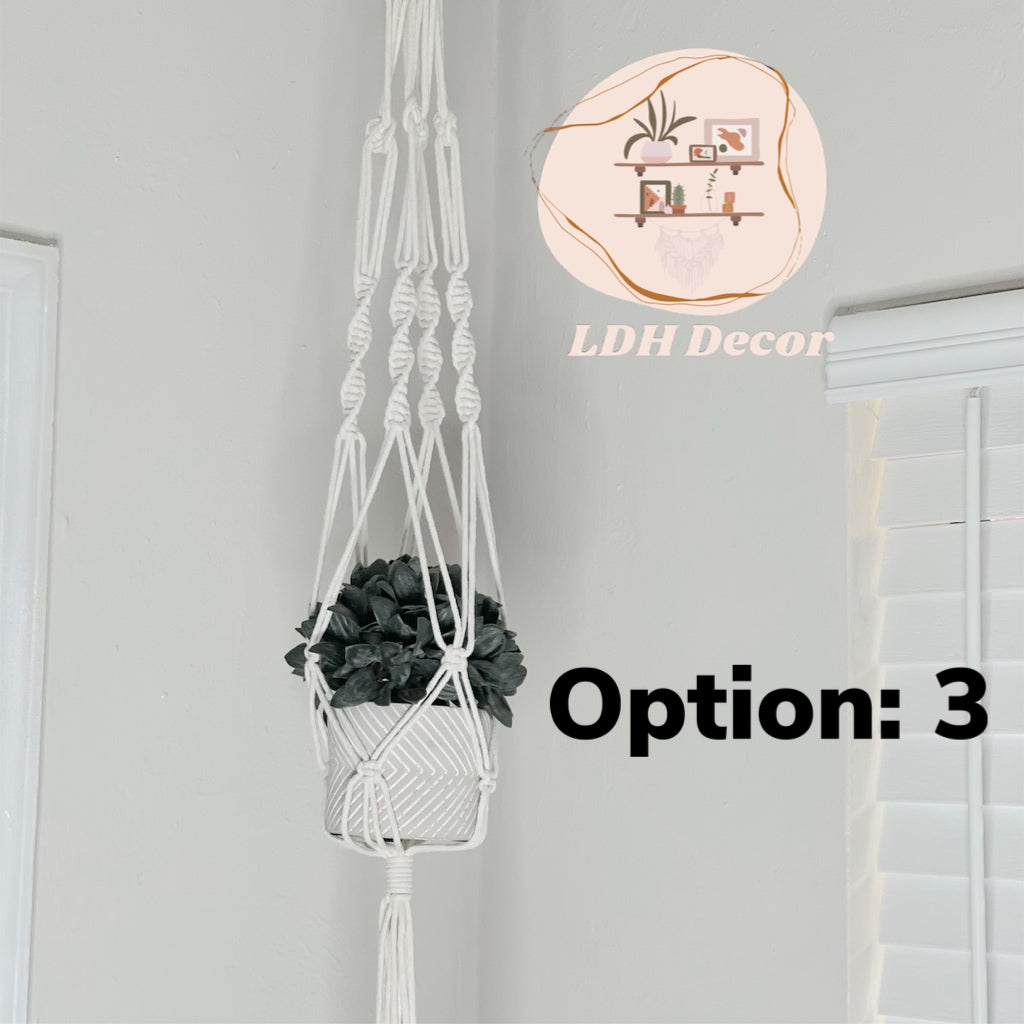 Hand Woven Plant Hangers