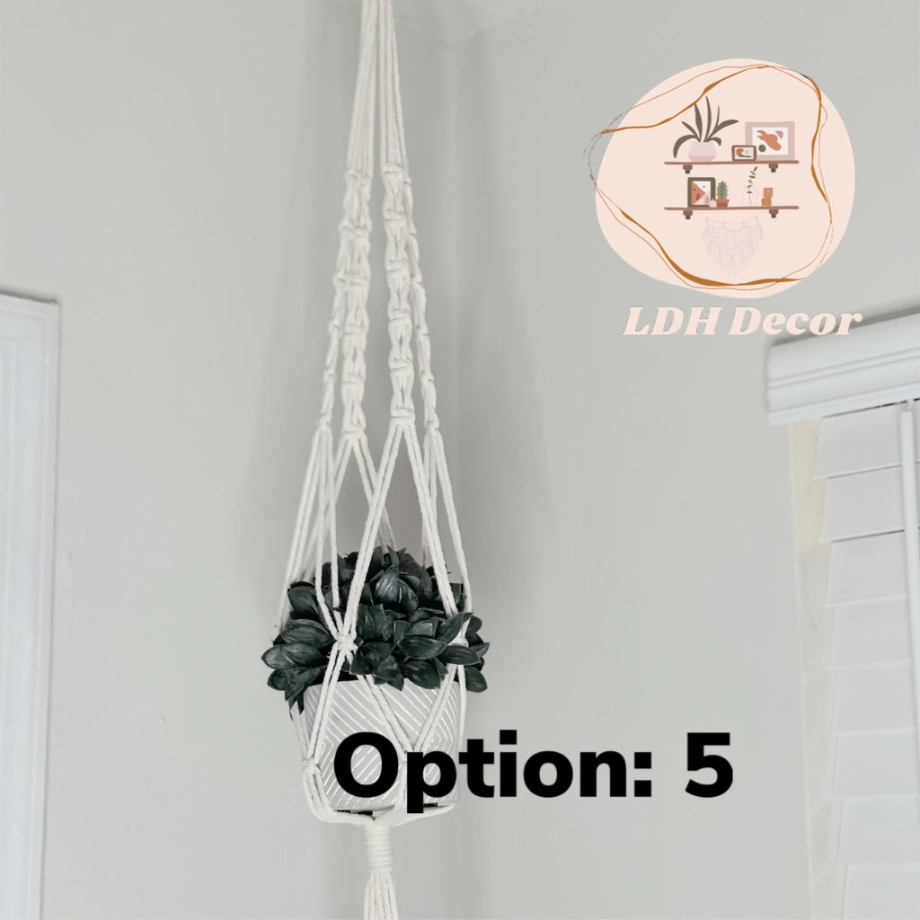 Hand Woven Plant Hangers