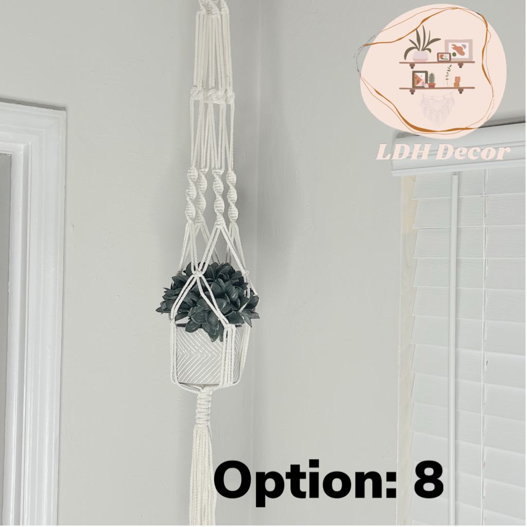 Hand Woven Plant Hangers