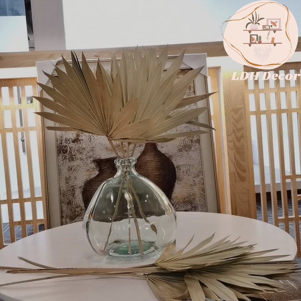 Small Dried Palm Leaves