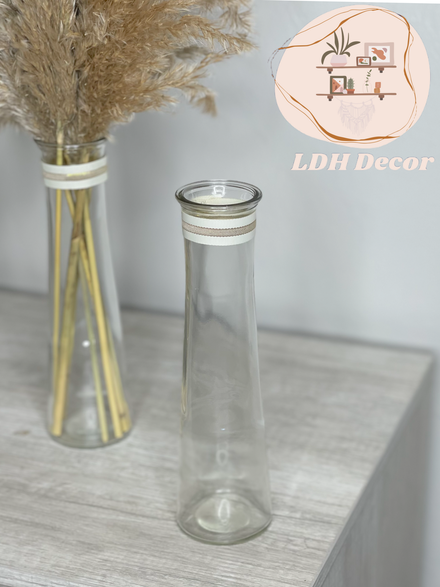 Modern Touch of Gold Vase