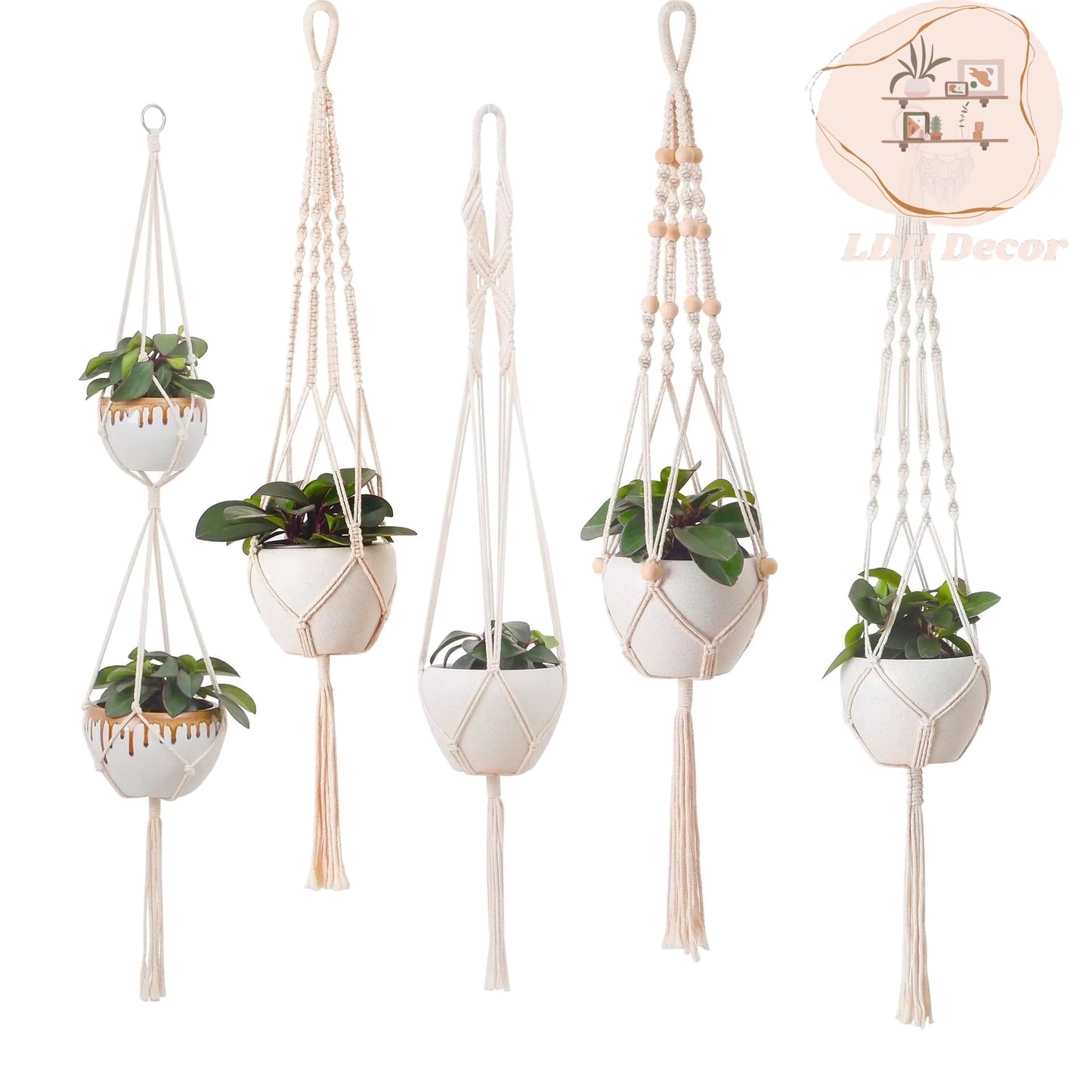 Hand Woven Plant Hangers