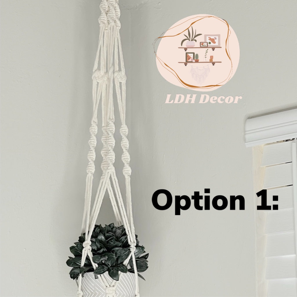 Hand Woven Plant Hangers